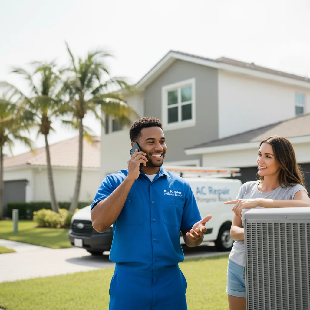 AC Repair Pompano Beach customer support in Greenwich
